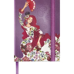 Napló Boncahier Flamenco mágneszáras Flamenco - 86516 Boncahier Napló