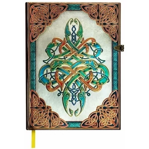 Napló Boncahier Arte Celta kapocszáras sima - 50406 Boncahier jegyzet Napló