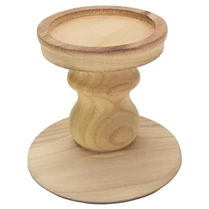 Fa natúr  gyertyatartó Dali Talp átmérő:12,5x10/11,5