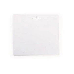 Névkitűző Euro kivágás 97x86mm DURABLE VISITOR BADGE fehér