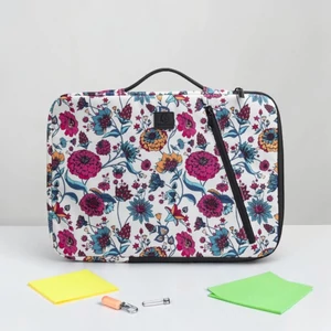 Notebook táska Virágos 15"- 16" rPET