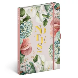 Notesz 13x26cm Lilium, lined Realsystem 2026 kollekció!