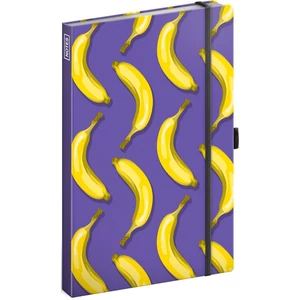 Notesz A/5 Bananas vonalas 13x21 cm Realsystem 2026 kollekció!