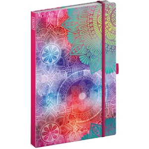 Notesz A/5 Mandala '26 vonalas 13x21 cm Realsystem 2026 kollekció!