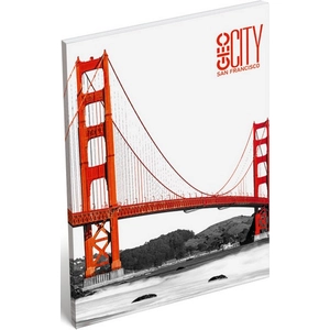 Notesz A/7 Geo City papírfedeles Geo City San Francisco Lizzy kollekció