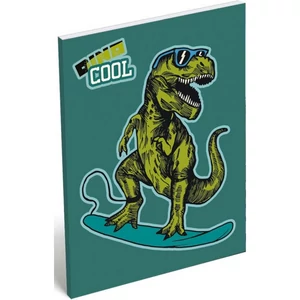 Notesz papírfedeles A7 Dinocool Cool Lizzy kollekció