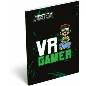 Notesz papírfedeles A7 Lizzy Bossteam Vr Gamer Lizzy kollekció