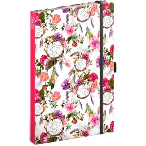 Notesz vonalas Dream Catcher Pink 13×21 cm Realsystem 2024 kollekció!