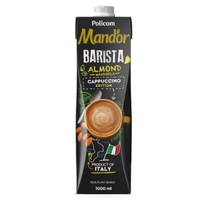 Növényi ital dobozos 1 l MAND`OR Prémium Barista mandula