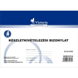 Ny B 12-114/V készlet kiv.biz. anyag/eszköz 8tételes, fekvő A5, 25x4 NVB12114