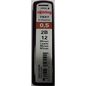 Nyomósironbetét 0,5 2B Tikky Rotring S0312630/R505506N