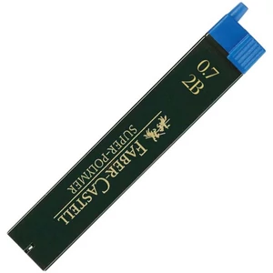 Faber-Castell nyomósironbetét Super-Polymer 0,7mm 2B 12szál 120702