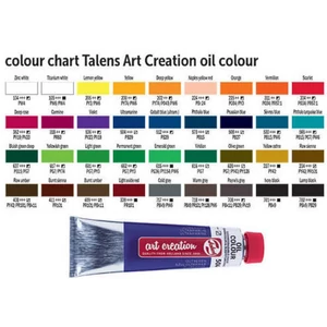Olajfesték Royal Talens 40ml 570-sötétkék Art Creations Művészeti kellék !