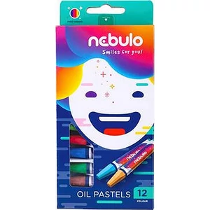 Olajpsztell 12 Nebulo 12színű Iskolaszer  Nebulo NOPK-H-12