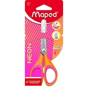 Olló 13 cm MAPED iskolai &quot;Soft Neon&quot; vegyes színek
