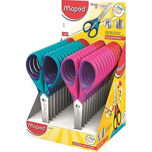 Olló 13cm Maped Essentials Soft iskolai olló Irodai kiegészítők MAPED 464412