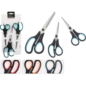 Olló szett gumifogóval '24 3db-os szett21cm+18cm+13,5cm kpm