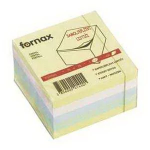 Öntapadós jegyzettömb 75x75 Fornax pasztell 450lap