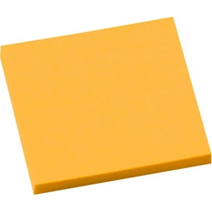 Öntapadós jegyzettömb Info Notes 75x75 mm 80 lapos élénk narancs