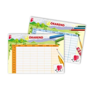 Órarend A5 Sünis ICO 0 iskolaszer- tanszer