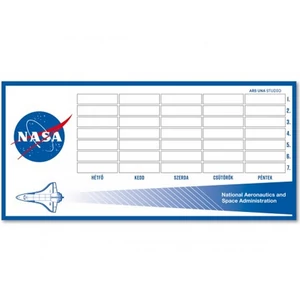 Órarend Ars Una egylapos 21 NASA  ' 50490783 prémium minőség