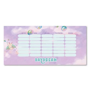 Órarend Ars Una egylapos Daydream (5142) 22 Öntapadós füzetcímke 3ívx6db