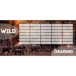 Órarend Ars Una egylapos 21 The Eyes Of The Wild 50491001 prémium minőség