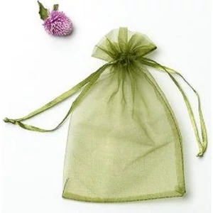 Organza tasak10x12cm zöld Tasak organza 10x12cm