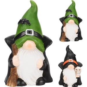 Őszi dekor manó '23 varázsló, 2 féle 20cm halloween kpm