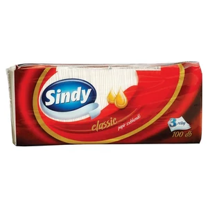 Papírzsebkendő 3rétegű 100db Sindy classic KHHVP003