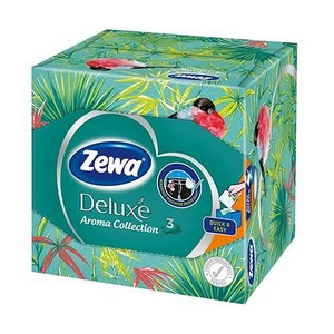 Papír zsebkendő 3 rétegű 60db ZEWA Aroma Collection KHHZ33