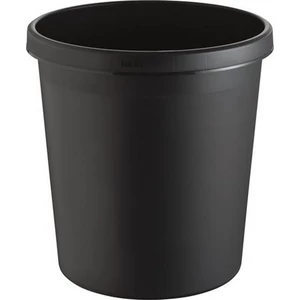 Papírkosár Helit 18L fekete HELIT