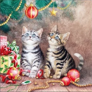 Szalvéta Ambiante Magic of Christmas 20db papírszalvéta 25x25cm,15db-os