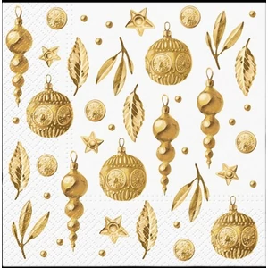 Szalvéta 33x33cm Golden Glow 20db papírszalvéta 33x33cm,20db-os