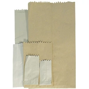 Papírzacskó általános 0,25L 115x225mm 1000 db/csom. Papírzacskók