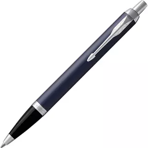 Parker IM golyóstoll Royal kék tolltest / ezüst klipszes nyomógombos toll 1931668