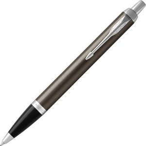 Parker IM golyóstoll Royal Royal sötét barna tolltest ezüst klipszes nyomógombos toll 1931671