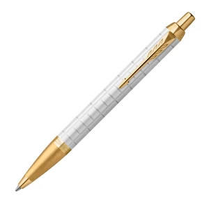 Parker IM Royal golyóstoll Premium Gyöngyházfehér Arany Klipsz 2143643