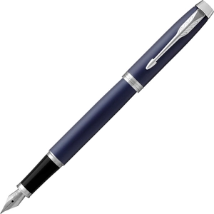 Parker IM töltőtoll kék tolltest ezüst klipszes-kupakos toll