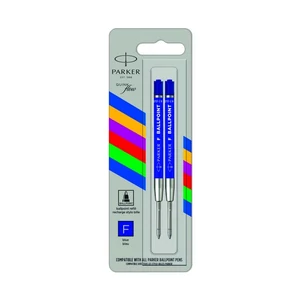 Parker Royal golyóstoll betét Economy F-es kék 2db/cs