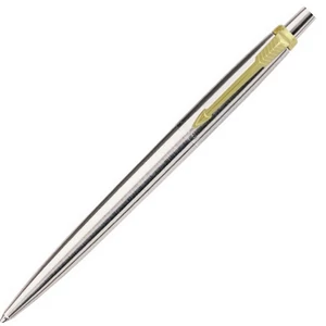 Parker Royal Jotter golyóstoll króm tolltest, arany klipszes, S0705510,448.523.99 S.S. GT BP 1953182