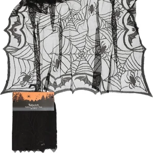 Party asztalterítő halloween 132x178cm kötött anyag kpm25