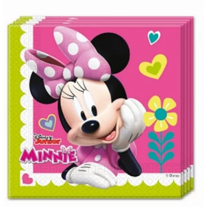 Party szalvéta 33x33cm Minnie, 20db/csomag