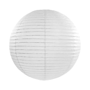 Party lampion dekor gömb fehér 45 cm