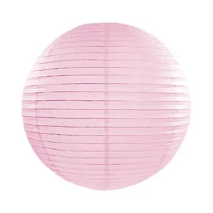 Party lampion dekor gömb light pink szín 35 cm