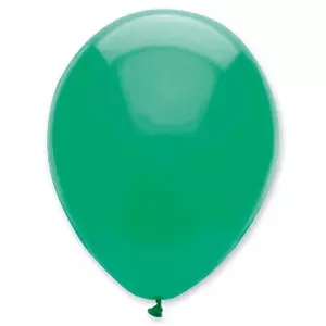 Party Lufi 30cm 100db/csomag, smaragd zöld