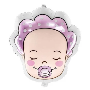 Party Lufi fólia Baby Pink 18"x16" / 40x45 cm