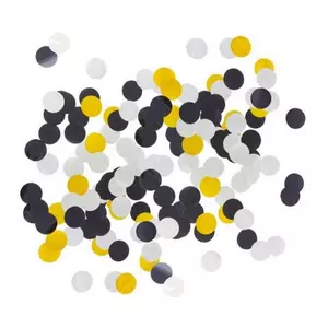 Party konfetti fólia 3 színű, 2,5cm 18g.