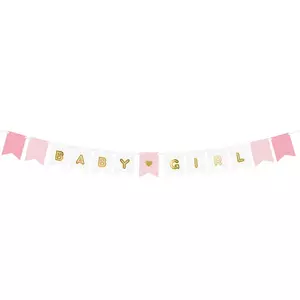 Party banner babás Baby Girl