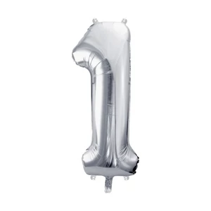 Partylufi fólia 1. szám 72 cm, ezüst